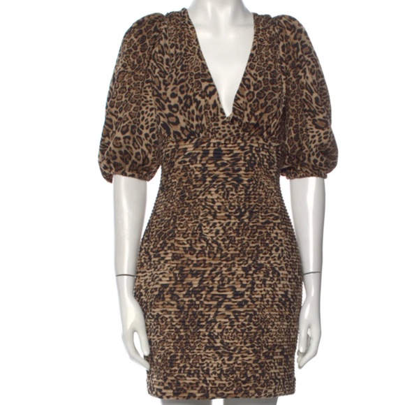 Ronny Kobo Collection Dresses & Skirts - Ronny Kobo - Animal Print Mini Dress - Sz M